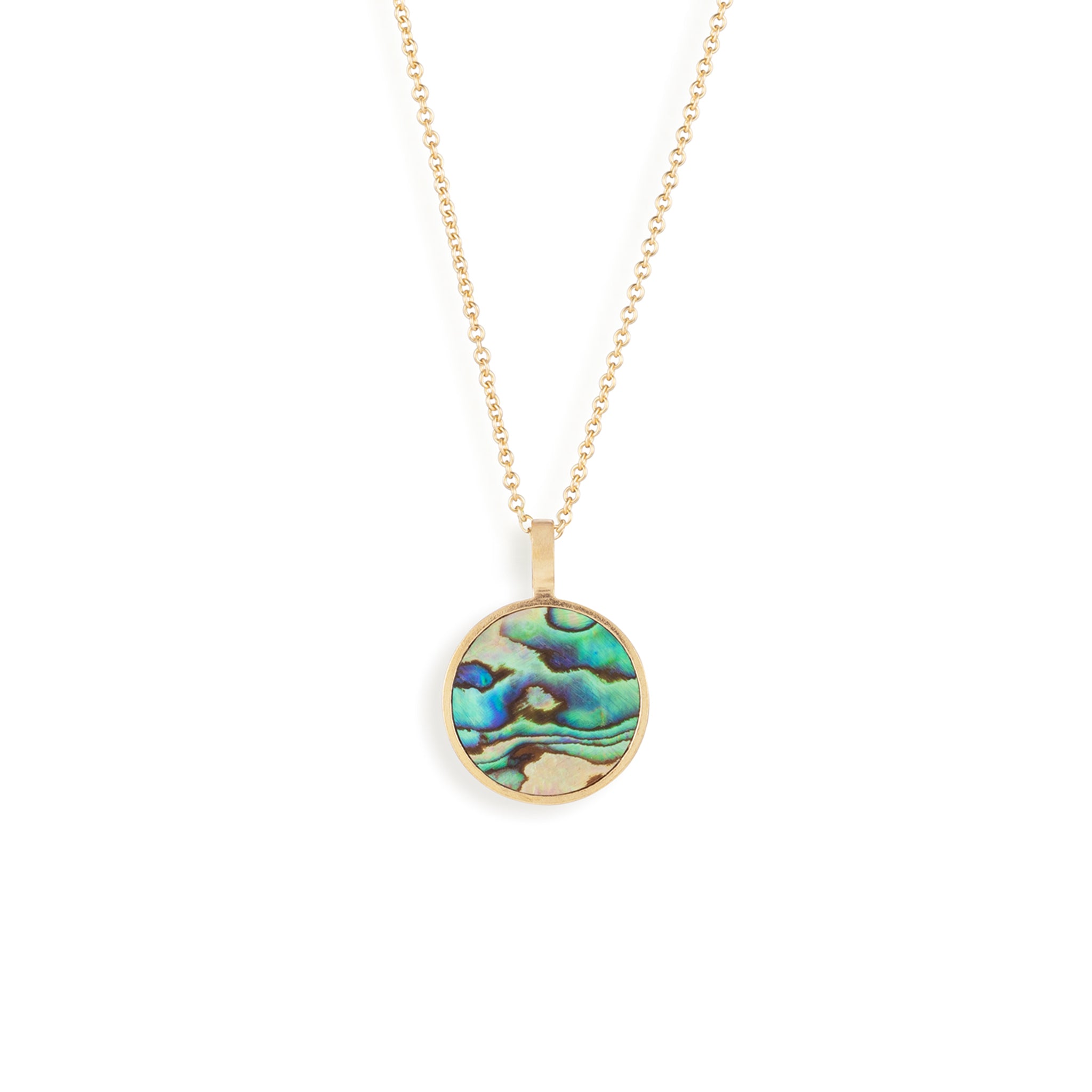 Paua Porthole Necklace